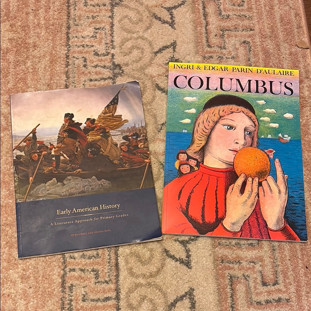 Older version Beautiful Feet teacher’s guide with Columbus book